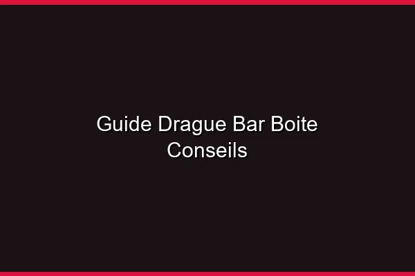 Les lieux propices aux rencontres coquines