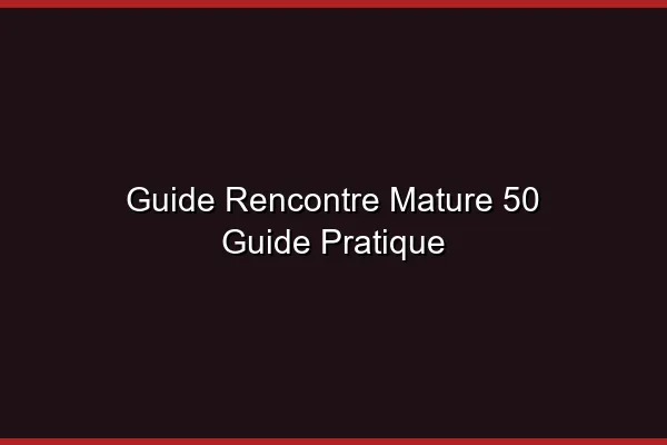 Adapter sa stratégie à son âge